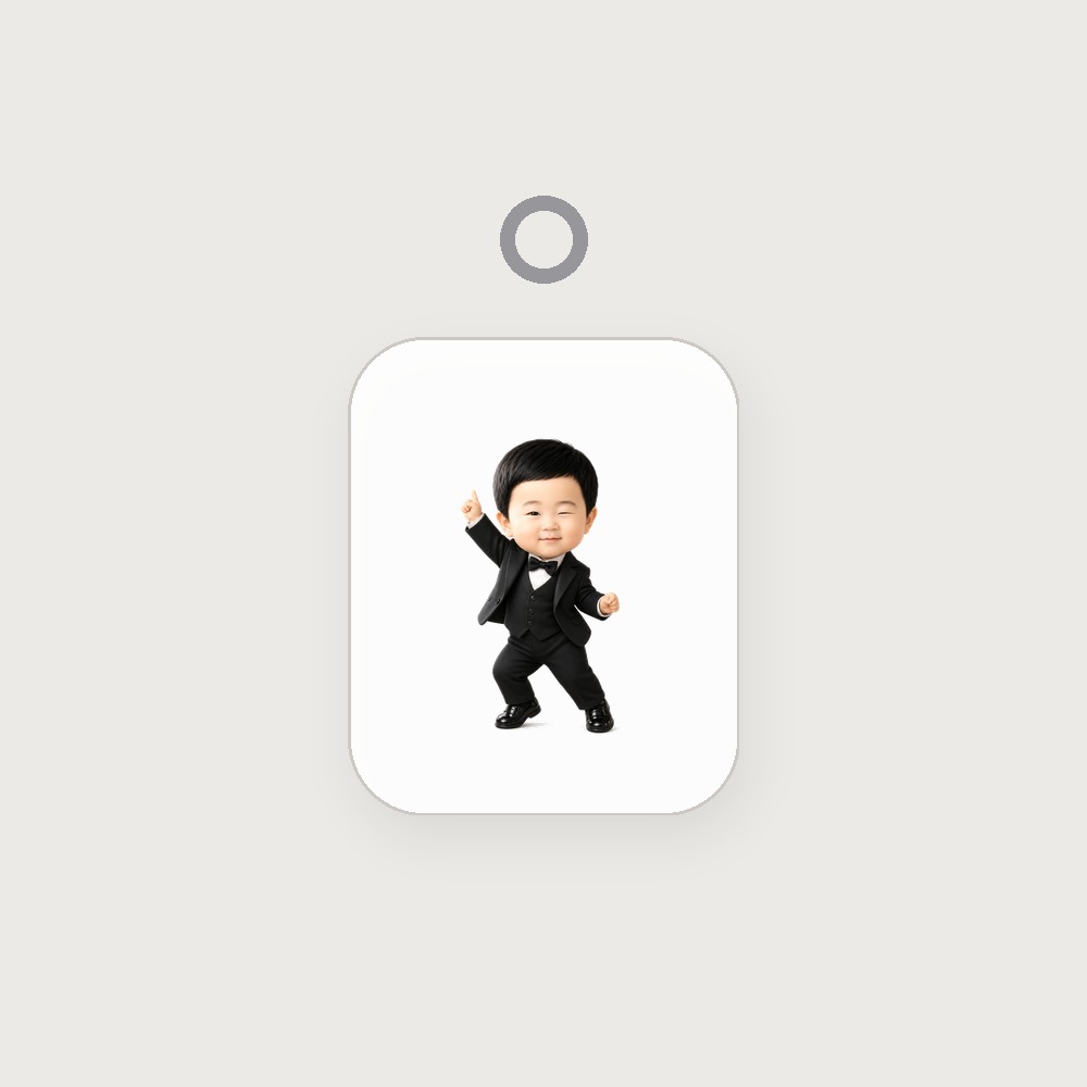 하로 아크릴 키링